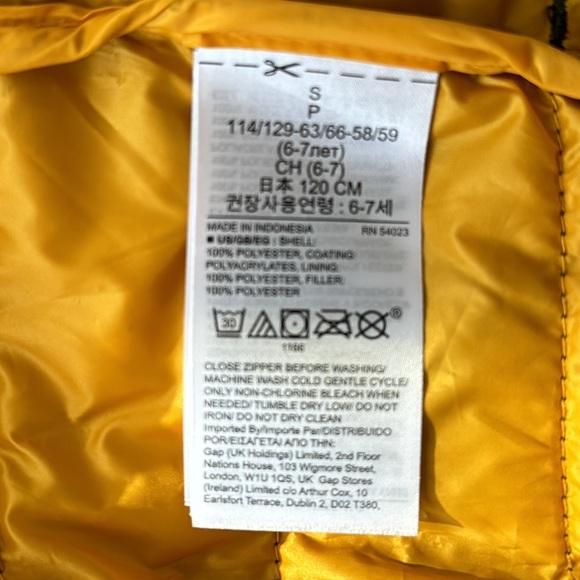 Gap Kids Lightweight Puffer Size S (6/7) - Picture 9 of 11